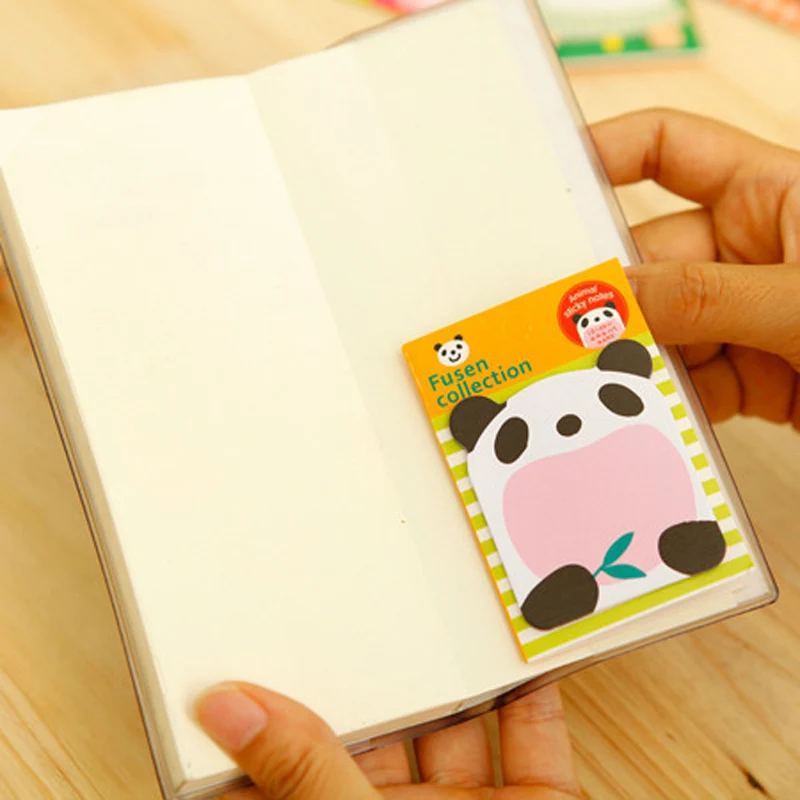 창의적인 숲 동물 파라다이스 시리즈 종이 메모 패드/스티커 포스트 스티커 메모장, 학교 사무용품