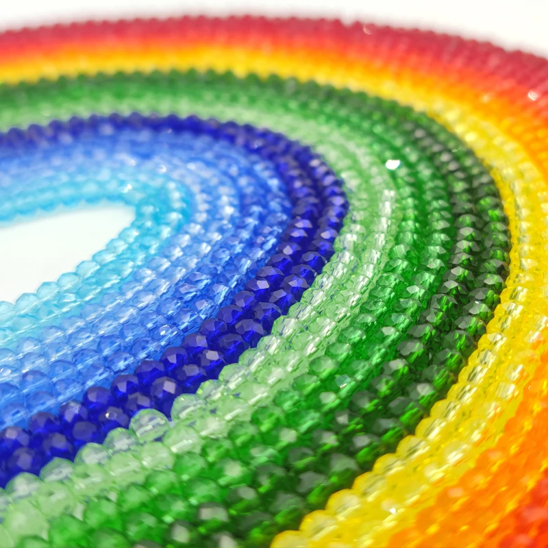 2 3 4 6 8mm 체코 투명 유리 구슬 45 색상 플랫면 처리 된 크리스탈 느슨한 스페이서 비즈 보석 만들기 팔찌 액세서리 title=2 3 4 6 8mm 체코 투명 유리 구슬 45 색상 플랫면 처리 된 크리스탈 느슨한 스페이서 비즈 보석 만들기 팔찌 액세서리