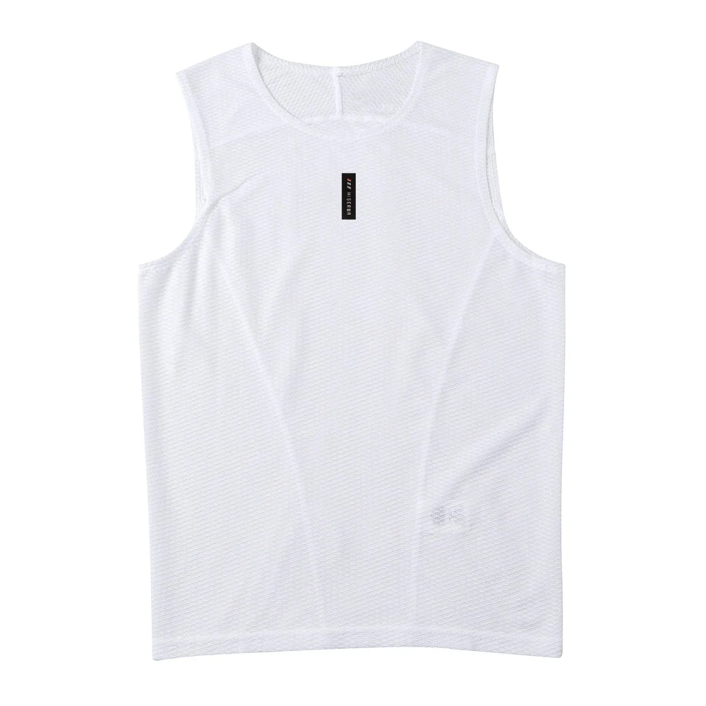 HISERWA 사이클링 기본 레이어 남자 여름 사이클링 언더 셔츠 MTB 도로 자전거 속옷 통기성 빠른 건조 메쉬 자전거 사이클 조끼