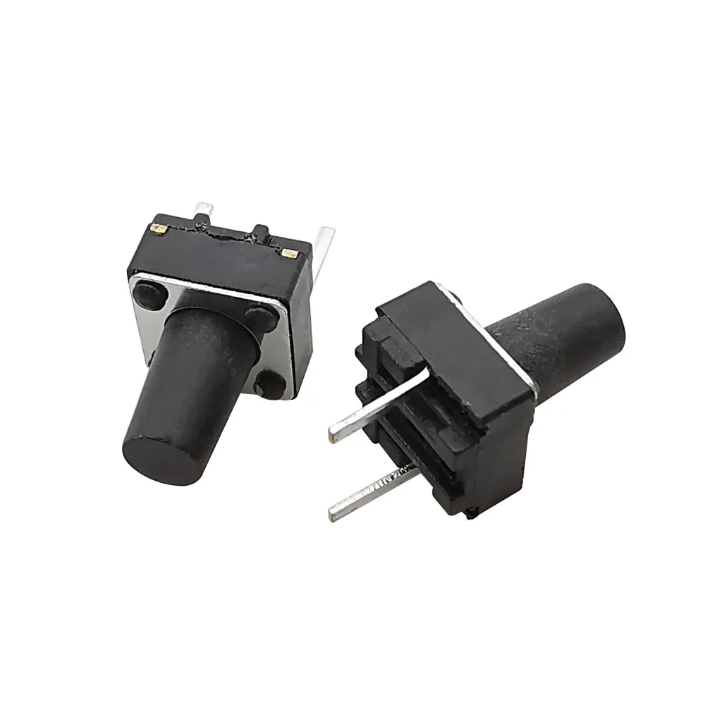 마이크로 촉각 스위치 순간 택트 딥 스위치, 2 핀, 6x6mm, 마이크로 터치 푸시 버튼 스위치, 높이 5mm, 6mm, 7mm, 8mm, 9mm, 20 개, 50 개, 100 개