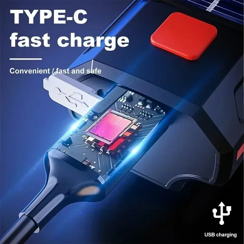 자전거 전면 조명 USB 충전식 120dB 경적 하이라이트 Mtb 도로 자전거 헤드 라이트 야간 주행 경고 램프 사이클링 라이트