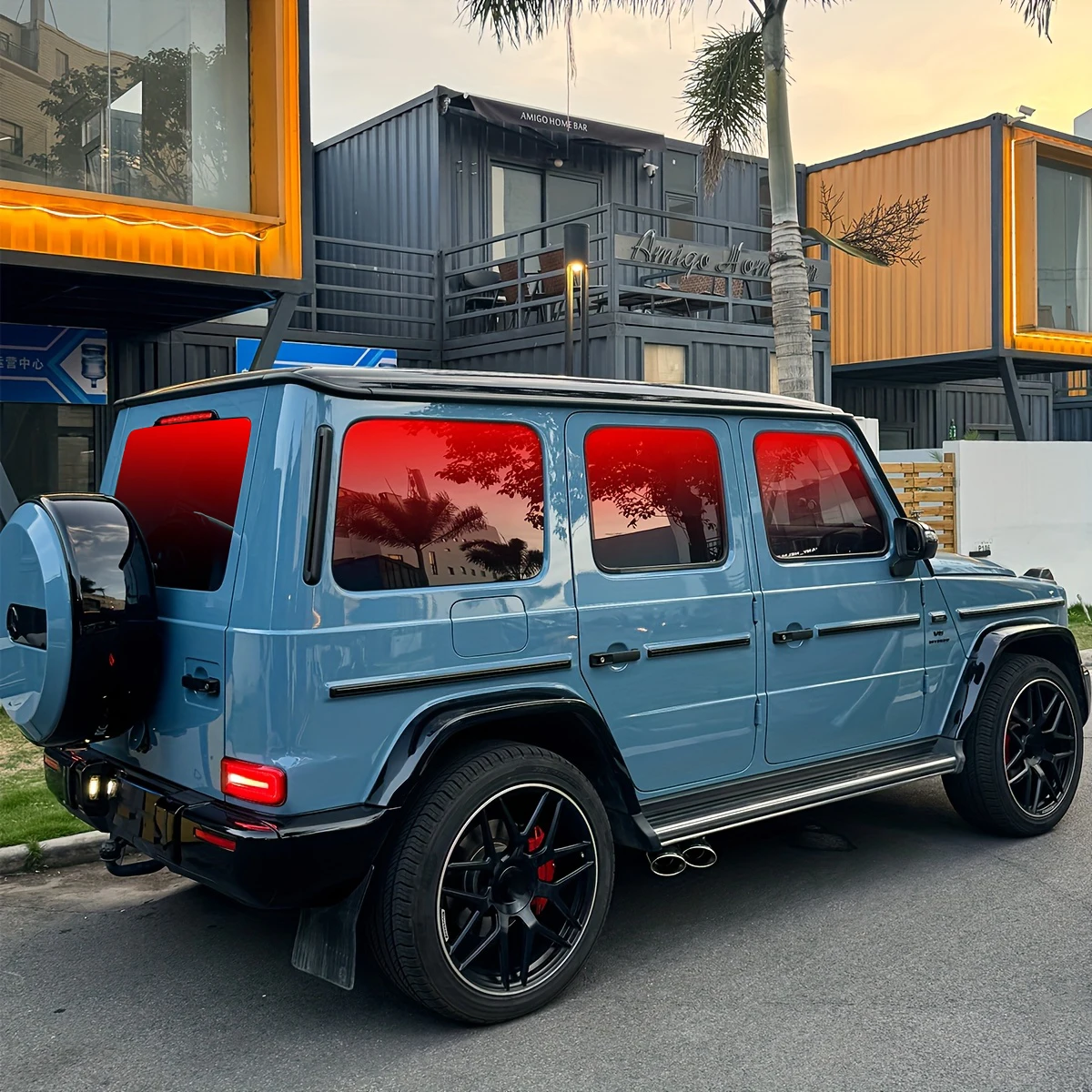 1/3M 자동차 그라디언트 자동차 필름 전면 측면 앞 유리 UV 보호 단열 색상 변경 필름 외부 액세서리