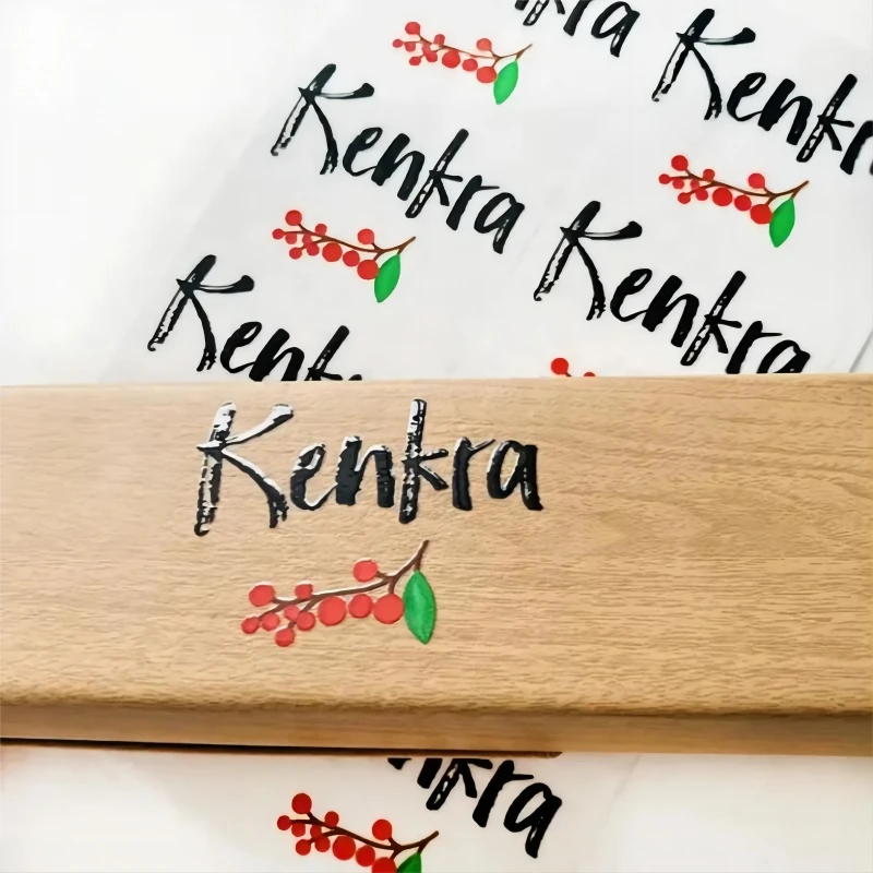 100PCS 사용자 정의 전송 3D 스티커 반짝 이는 골드 실버 전송 스티커 회사 로고 결혼식 UV 인쇄 개인화 된 전송 스티커