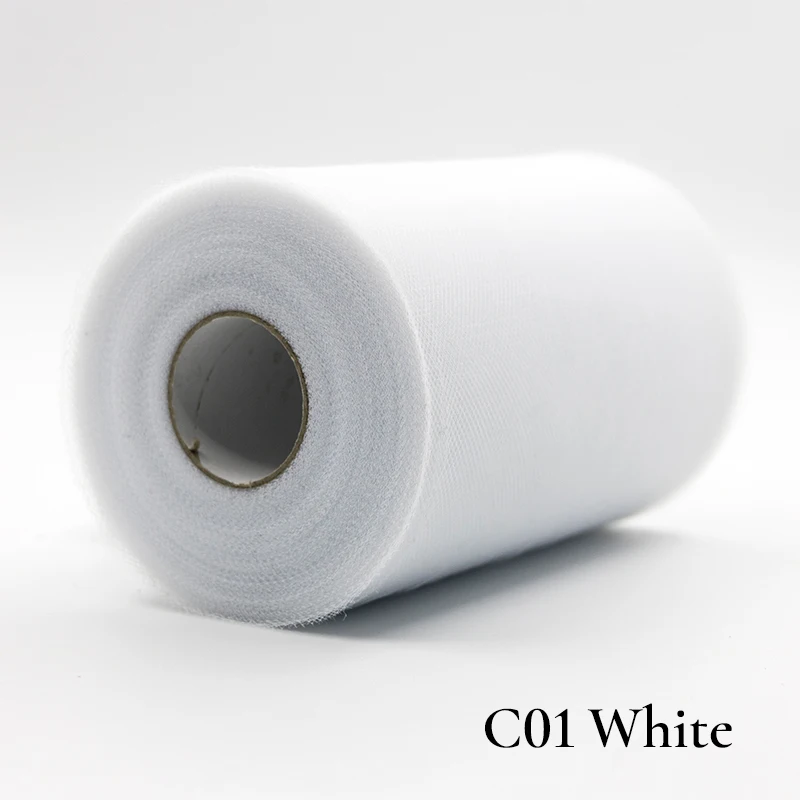 Tulle Roll 100 Yards Organza 웨딩 장식 투투 베이비 샤워 Tulle Roll 15cm 장식 파티 및 이벤트 약혼 장식