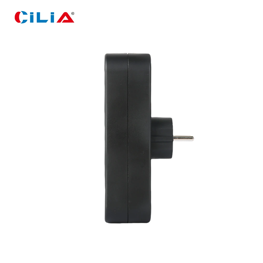 가정용 Cilia-EU 멀티 플러그, 벽면 소켓, Multipresa Elettrica, 3 in 1,3680W,250V,16A, 흰색, Schuko, 범용, 1개,