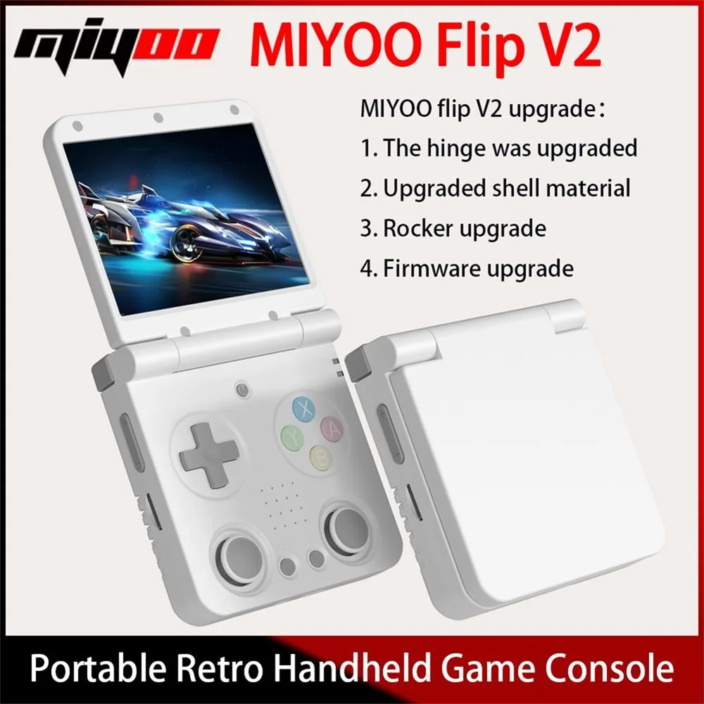 MIYOO Flip V2 휴대용 게임 콘솔 3.5