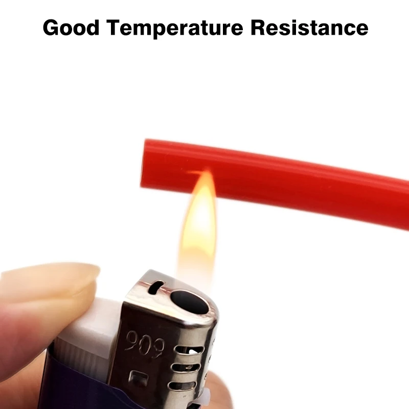 1 미터 ID2 3 4 5 6 7 8 9 10 12mm 실리콘 튜브 유연한 고무 호스 식품 등급 청량 음료 파이프 워터 커넥터 다채로운 배관