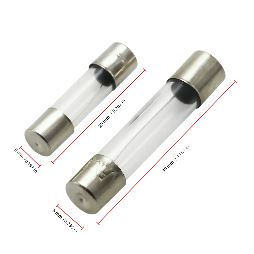 10Pcs/100Pcs 5*20mm 6*30mm 빠른 블로우 유리관 퓨즈 5x20 6x30 250V 0.1 0.5 1 2 3 3.15 4 5 6 7 8 10 12 15 20 25 30A AMP 퓨즈