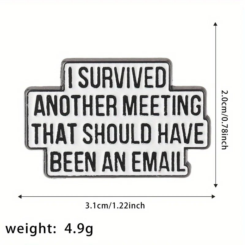 에나멜 핀 패션 영어 글자 배지, 