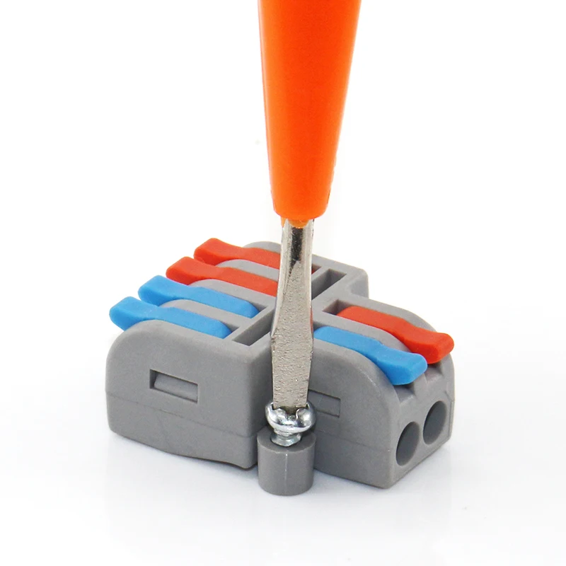 1/5/10 PCS 미니 고속 배선 케이블 커넥터 범용 컴팩트 스플리터 전기 도체 푸시 인 홈 터미널 블록
