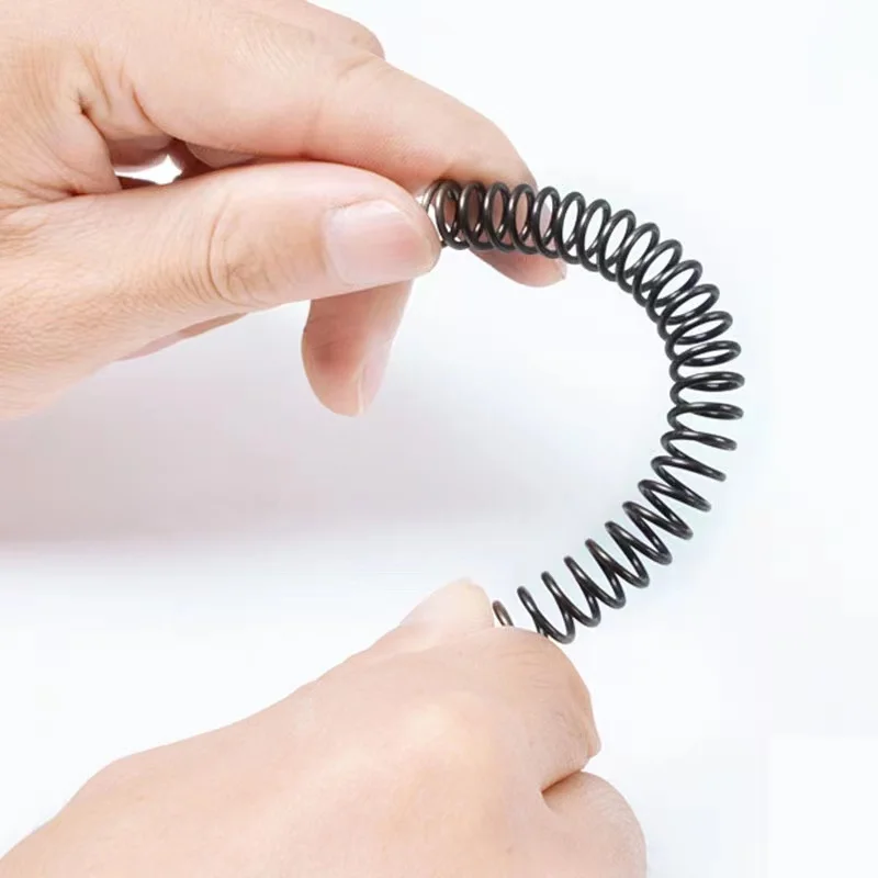 10 개/몫 0.5mm 0.6mm 0.7mm 마이크로 소형 압축 스프링 OD 4/5/6/7/8/9/10/11/12mm 길이 10mm ~ 50mm