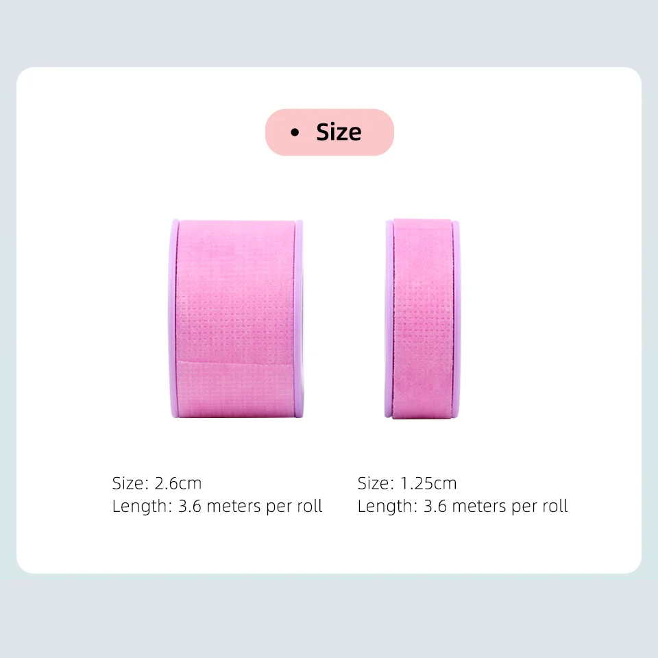 속눈썹 연장용 실리콘 젤 테이프, 민감한 피부, 다용도 부직포, 통기성 아래 아이 패드 패치, 메이크업 도구 공급 업체