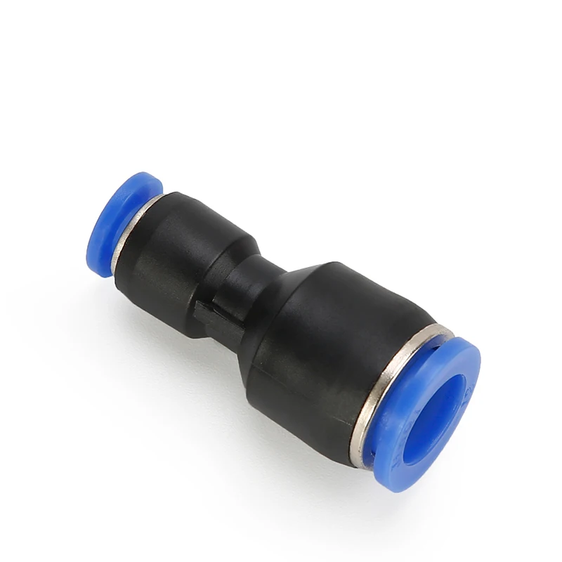 공압 피팅 공기 커넥터 튜브 퀵 피팅 파이프 워터 푸시 인 호스 4mm 6mm 8mm 10mm 12mm 14mm PU PG 플라스틱 커넥터