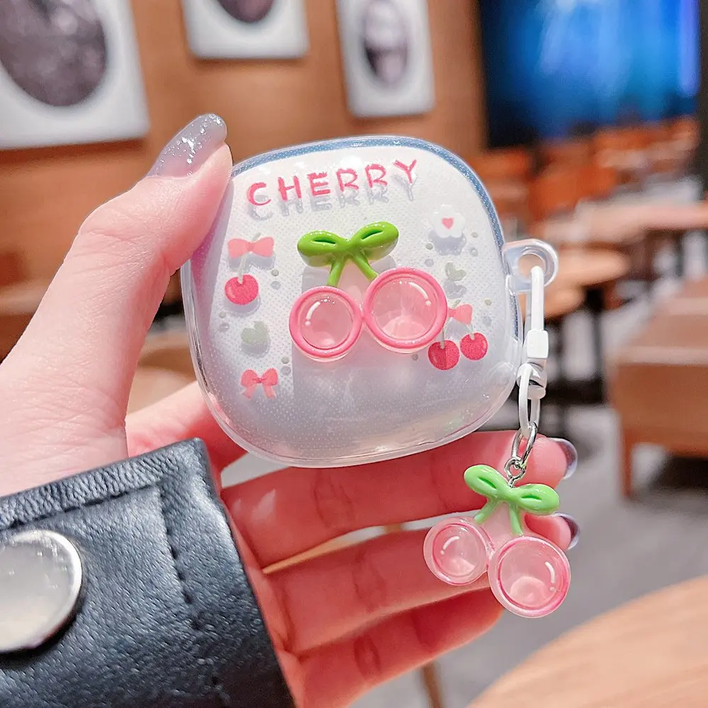 Xiaomi Redmi Buds 6 Play 케이스 3D 체리 나비 이어폰 소프트 커버 Redmi Buds 6play 헤드폰 박스 Fundas With Keychain title=Xiaomi Redmi Buds 6 Play 케이스 3D 체리 나비 이어폰 소프트 커버 Redmi Buds 6play 헤드폰 박스 Fundas With Keychain