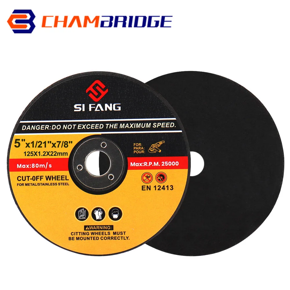 금속 커팅 디스크, 플랩 샌딩 디스크, 앵글 그라인더 휠, 125mm, 5 인치 컷 오프 휠, 3-60 개
