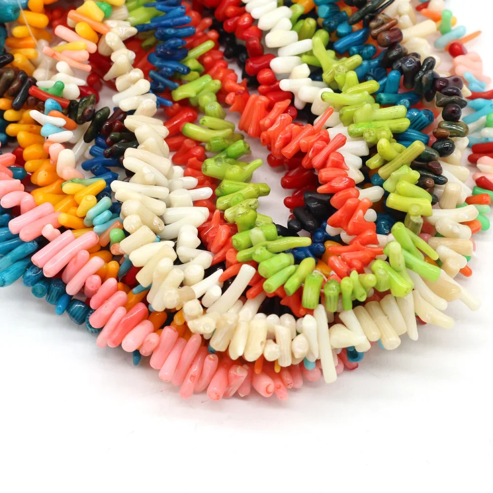 천연 석재 산호 구슬 불규칙한 모양 느슨한 구슬 보석에 대 한 격리 구슬 팔찌 목걸이 액세서리에 대 한 DIY 만들기