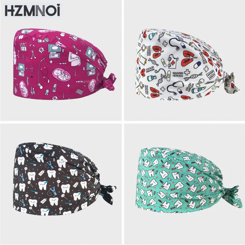만화 의사 수술실 패턴 인쇄 간호 머리 모자 실험실 스크럽 애완 동물 병원 외과 모자 남여 치과 의사 스크럽 모자 2023 title=만화 의사 수술실 패턴 인쇄 간호 머리 모자 실험실 스크럽 애완 동물 병원 외과 모자 남여 치과 의사 스크럽 모자 2023
