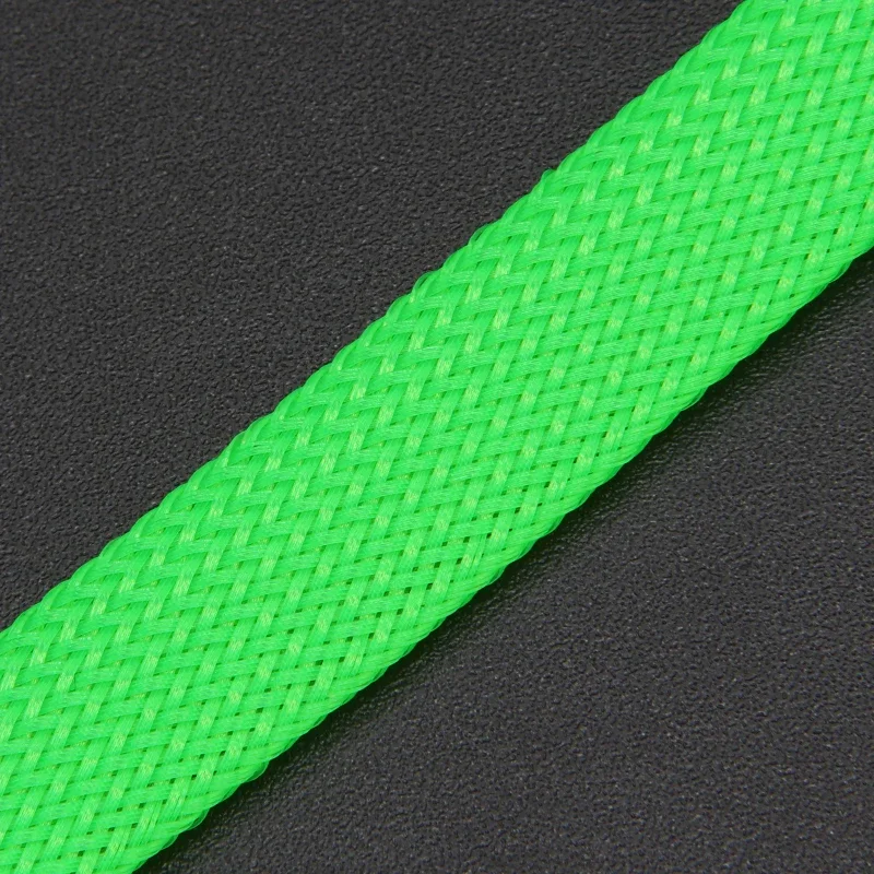 PET 편조 와이어 슬리브 2, 4, 6, 8, 10, 12, 16, 20, 25, 30, 40mm 타이트 고밀도 절연 케이블 보호, 확장 가능한 UV, 1, 5, 10M