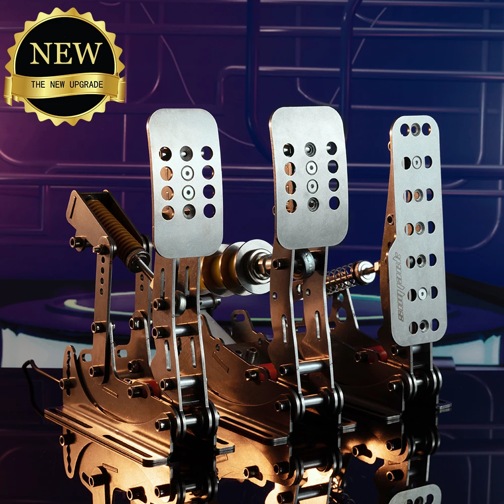 SIMJACK UT 페달 Sim 레이싱 페달 PC 레이싱 시뮬레이터 압력 센서 로드셀 HE 유압 페달 title=SIMJACK UT 페달 Sim 레이싱 페달 PC 레이싱 시뮬레이터 압력 센서 로드셀 HE 유압 페달