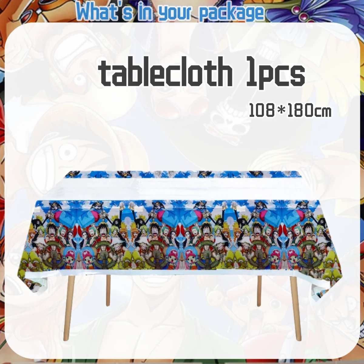 원피스 생일 파티 장식 Luffy Zoro 일회용 식기 식탁보 컵 플레이트 풍선 베이비 샤워 소년 파티 용품