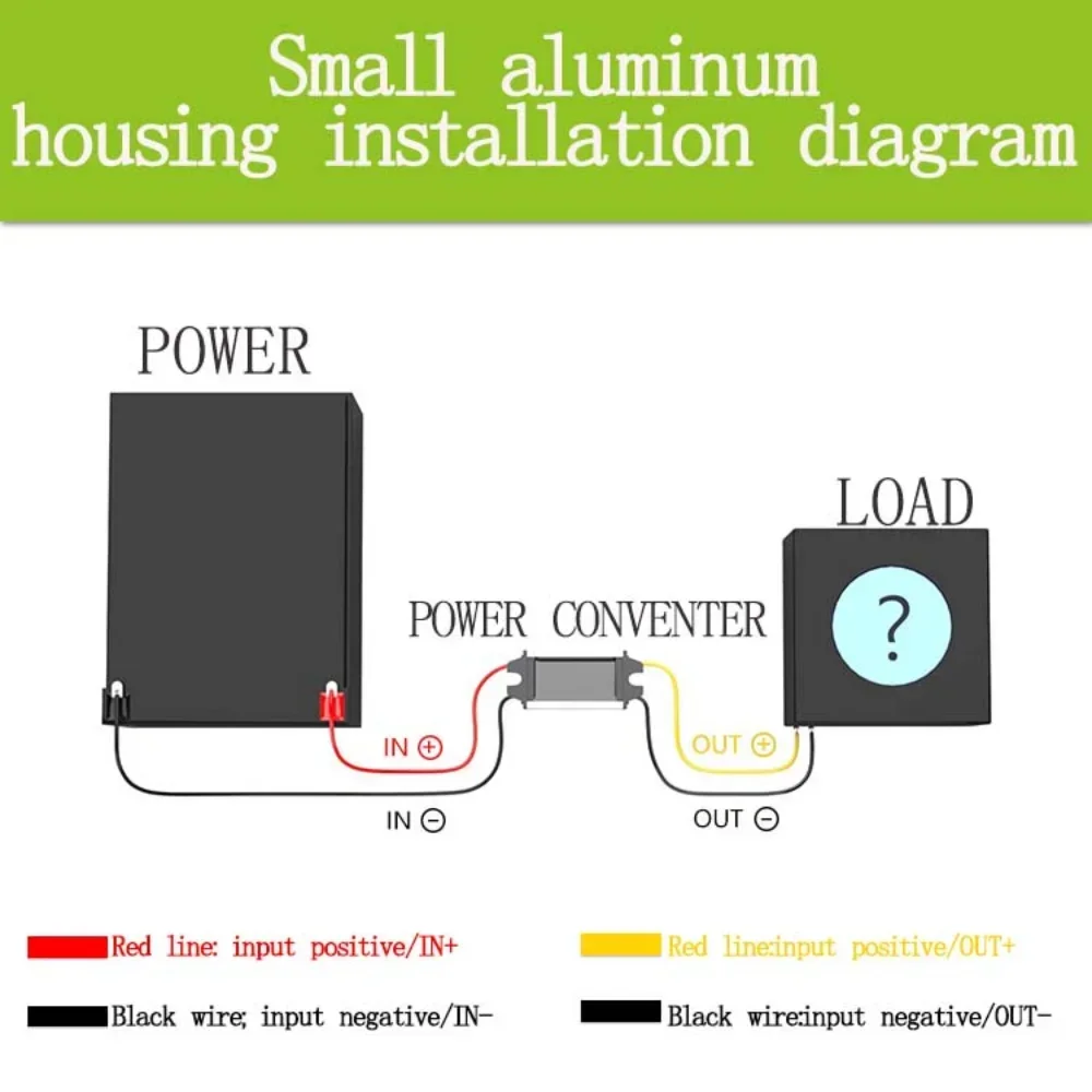 24V to 12V 컨버터 스텝 다운 24V 12V, 방수 모듈, DC DC 1A-5A 벅 모델 컨버터