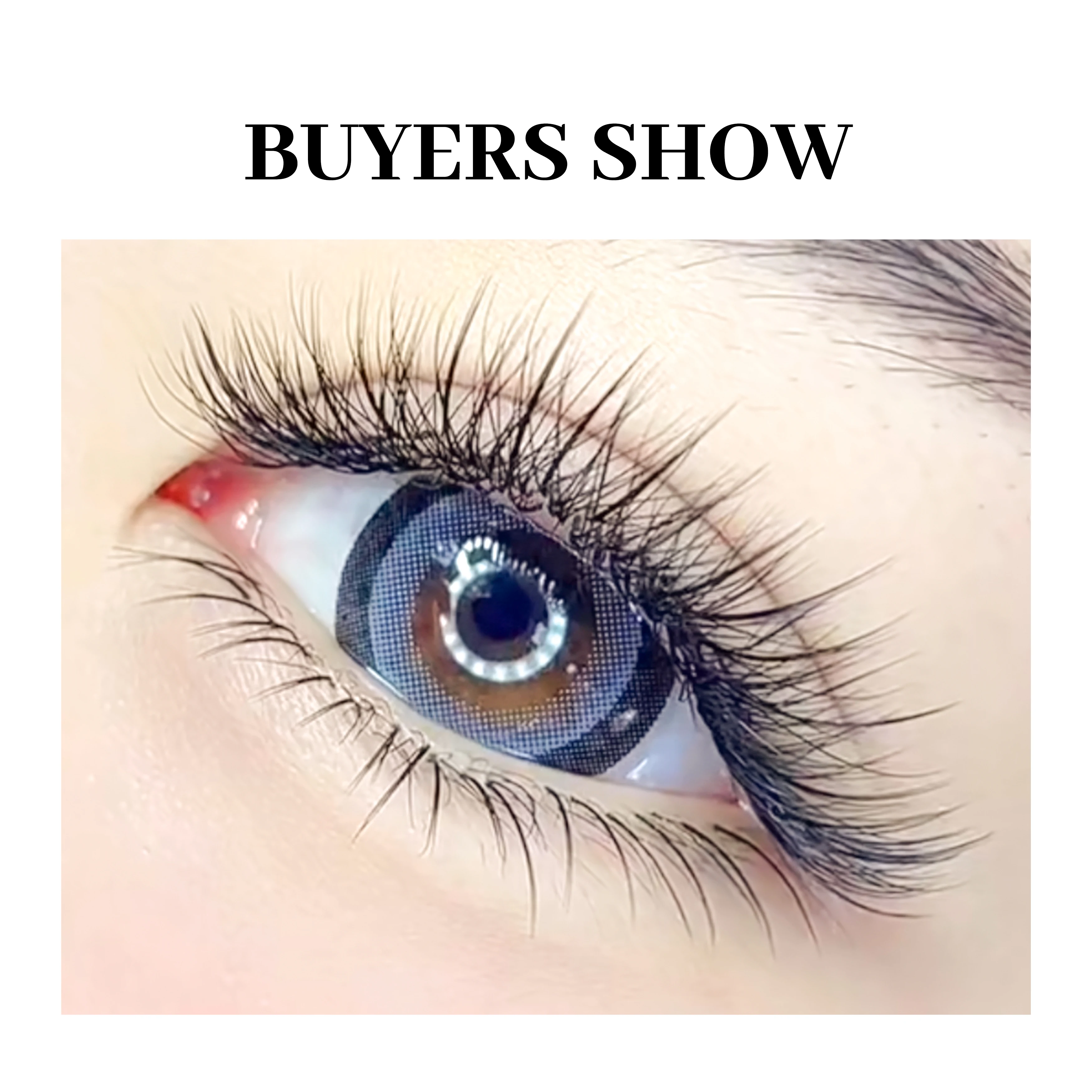 XIUSUZAKI 3D W 3코어 트리플 팁 속눈썹 W 모양 속눈썹 연장 블리스 터 자연 미리 만들어진 팬 더블 2코어 속눈썹