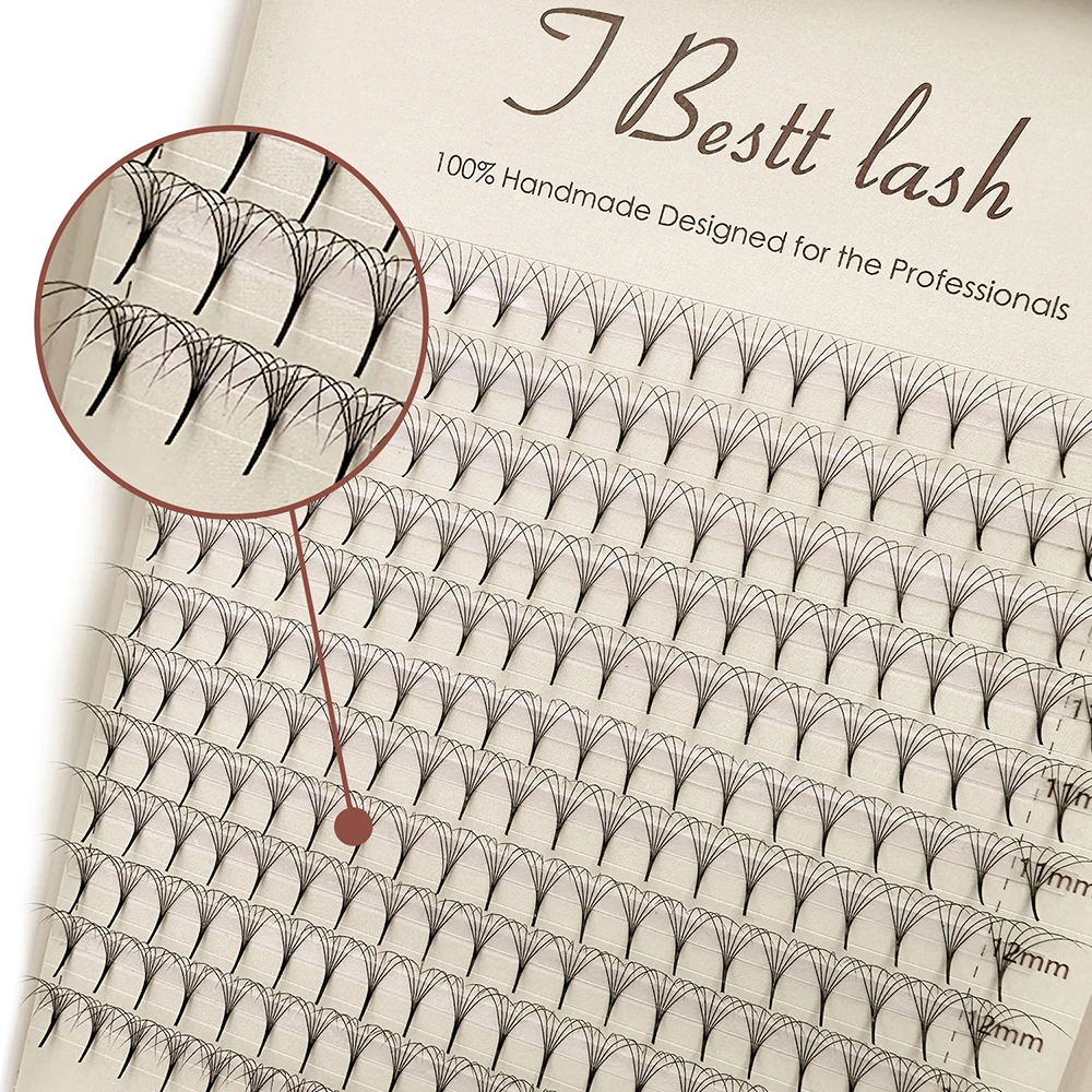 TBestt 5D/6D/8D/10D Premade Fans 볼륨 러시안 속눈썹 Pre Made Volume Fans 실크 소프트 볼륨 속눈썹 연장 title=TBestt 5D/6D/8D/10D Premade Fans 볼륨 러시안 속눈썹 Pre Made Volume Fans 실크 소프트 볼륨 속눈썹 연장
