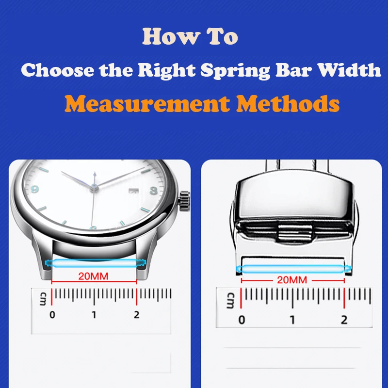 10PCS 직경 1.5mm/1.8mm 스프링 바 스트랩 링크 핀 16mm 18mm 19mm 20mm 21mm 22mm 24mm 26mm 28mm 시계 밴드 스트랩 링크 바