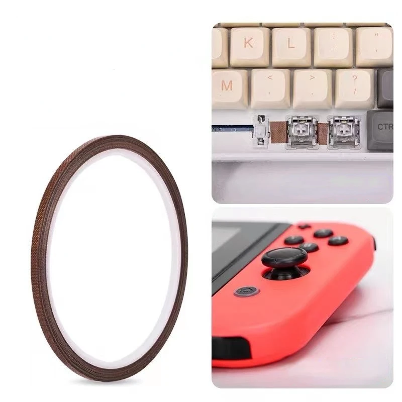 테플 PTFE 절연 마찰 저항 고온 특수 테이프, 다중 폭 선택 G, 0.13-0.18-0.25mm 두께, 299 ℃