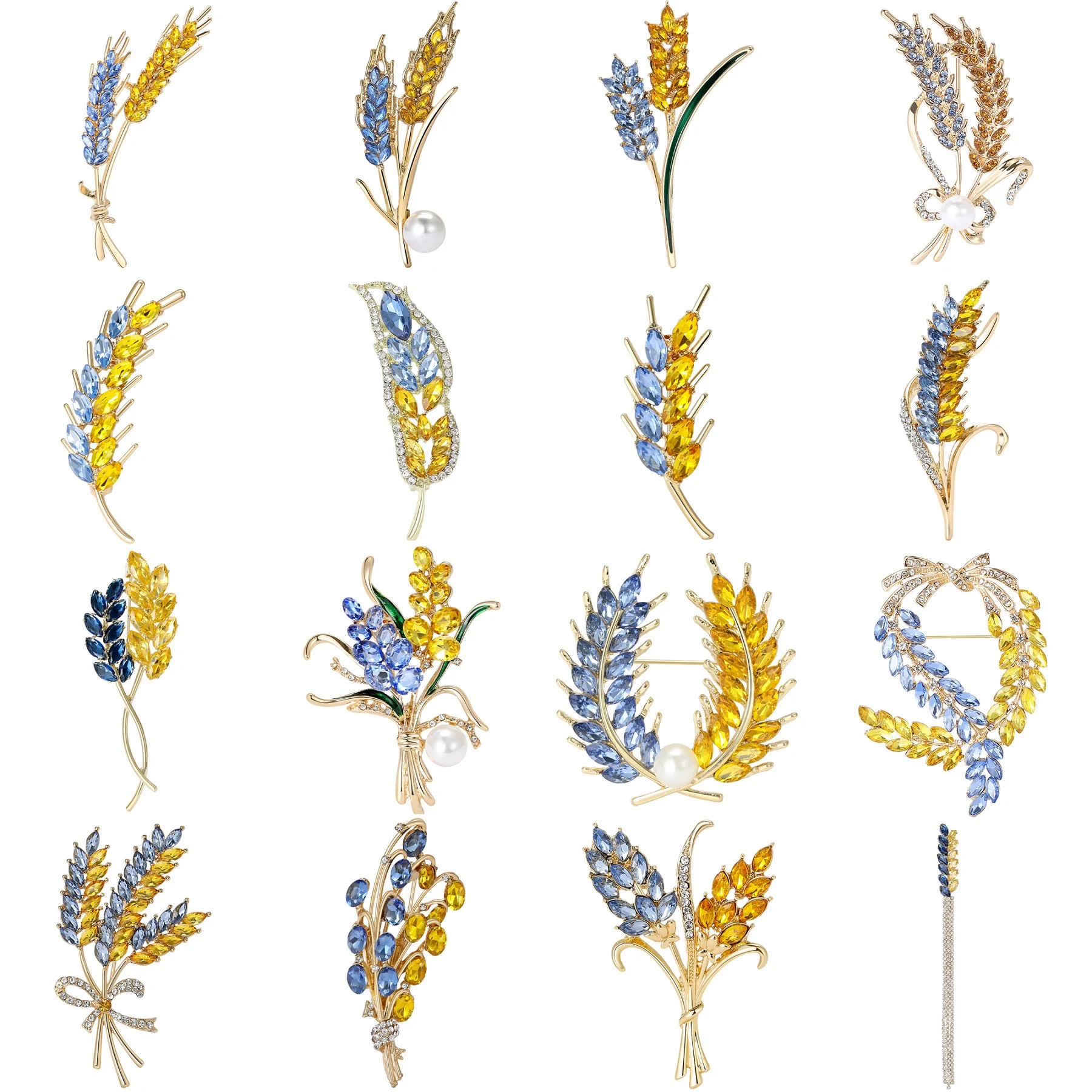 여성을위한 트렌디 한 라인 석 밀 귀 브로치 우크라이나 밀 핀 에나멜 식물 배지 사무실 파티 친구 선물 액세서리 title=여성을위한 트렌디 한 라인 석 밀 귀 브로치 우크라이나 밀 핀 에나멜 식물 배지 사무실 파티 친구 선물 액세서리 