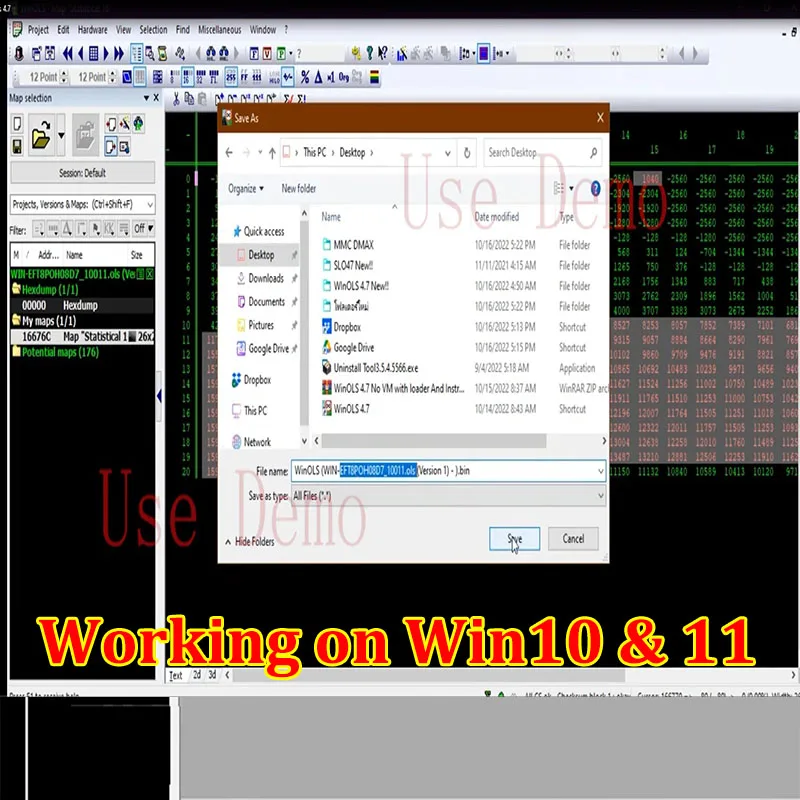 Winols 4.7 전체 활성화, 가상 다국어 없음, ECM 티타늄 1.61, IMMO 서비스 도구, 108GB Damos Windows 7 10 11, 4 in 1