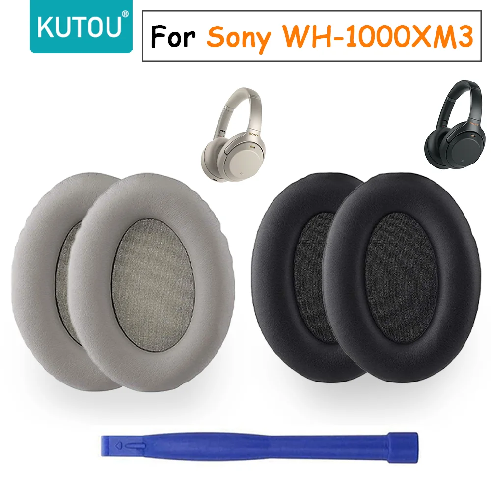KUTOU 교체 용 이어 패드 소니 WH-1000XM3 1000XM3 WH1000XM3 헤드폰 귀마개 이어 패드 쿠션 액세서리 수리 부품 title=KUTOU 교체 용 이어 패드 소니 WH-1000XM3 1000XM3 WH1000XM3 헤드폰 귀마개 이어 패드 쿠션 액세서리 수리 부품 