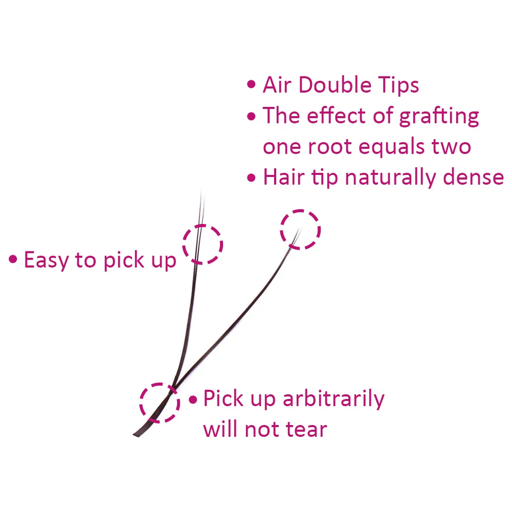 FADVAN YY 모양 프리메이드 볼륨 속눈썹, 여우 눈 속눈썹, 인조 밍크 속눈썹, 브라질 볼륨, 내추럴 소프트, 블랙, 다크 브라운