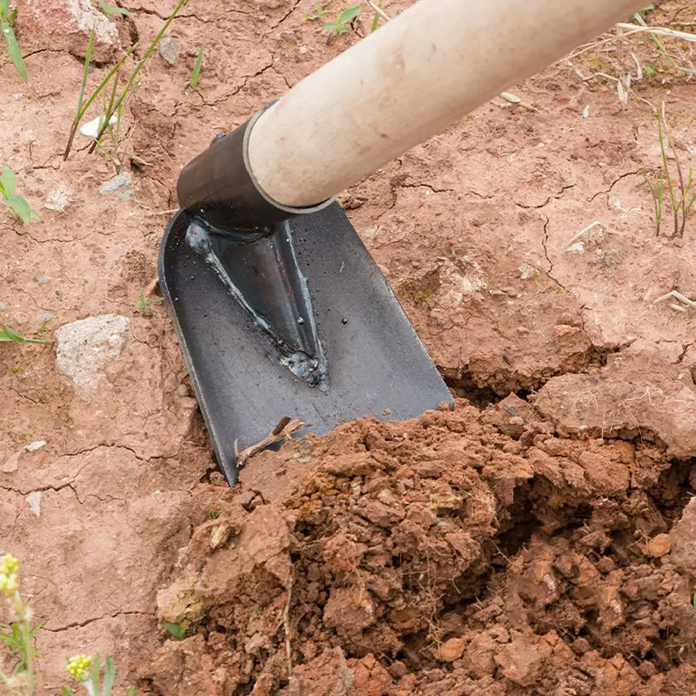 두꺼운 다기능 정원 삽, 튼튼한 강철 청소 삽, 잡초 제거기, 야외 정원, 20 cm, 23 cm, 25 cm, 27 cm, 30cm