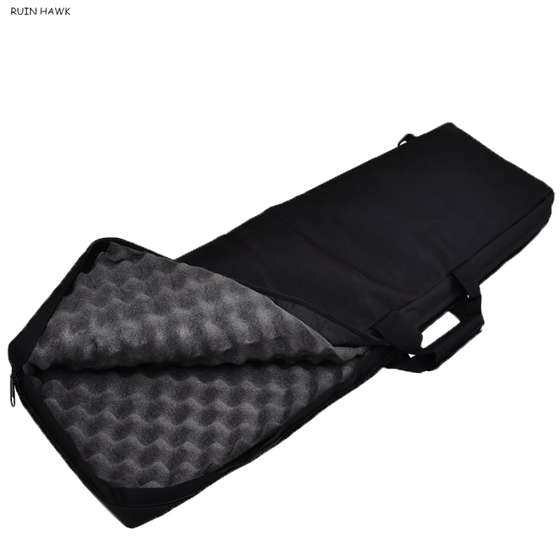 나일론 전술 총 가방 사냥 가방 슈팅 Airsoft 소총 케이스 총 야외 스포츠 낚시 캠핑을위한 보호 가방을 운반