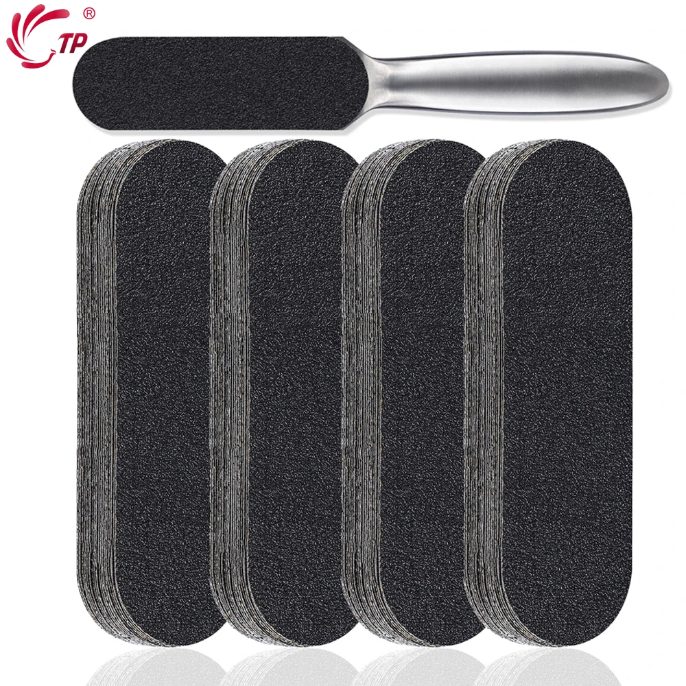 TP 20PCS 발 Rasp 직업 피트 케어 하드 데드 스킨 캘러스 리무버 페디큐어 파일 교체 스테인레스 스틸 핸들 title=TP 20PCS 발 Rasp 직업 피트 케어 하드 데드 스킨 캘러스 리무버 페디큐어 파일 교체 스테인레스 스틸 핸들