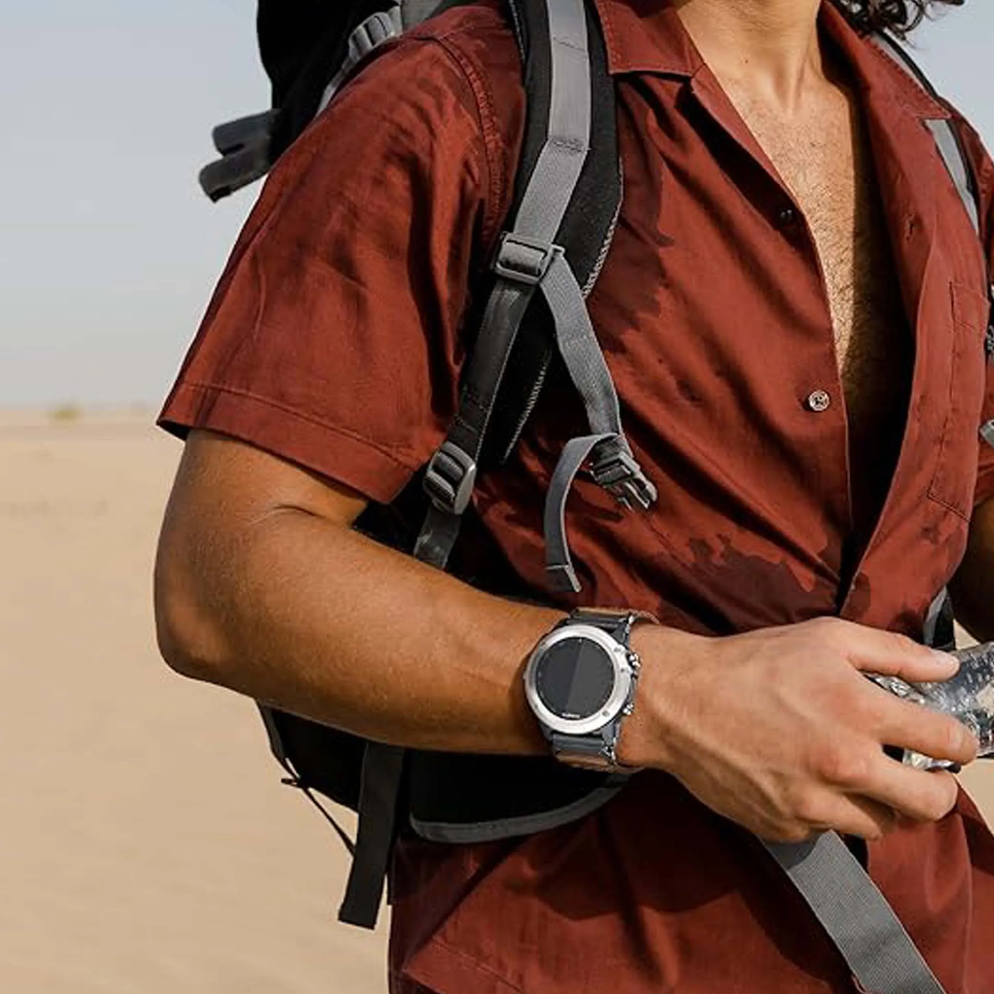 Garmin Fenix 7 7X 6X Pro/Epix Pro Gen 2 51mm 47mm/Fenix6 5Plus 5XPlus 브레이드 시계 밴드용 QuickFit 22mm 26mm 나일론 스트랩