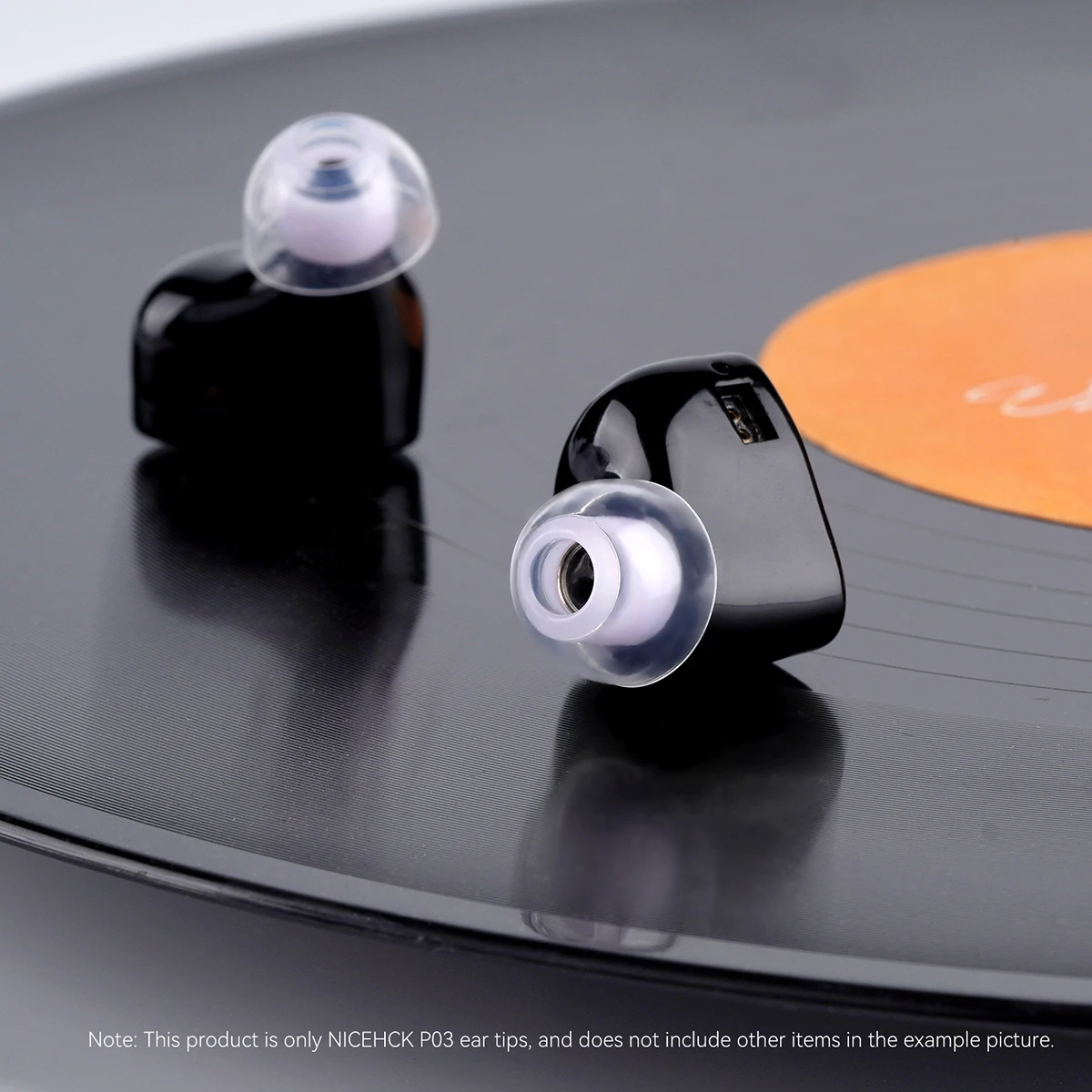 NICEHCK P03 투명 액상 실리콘 이어팁 노이즈 캔슬링 부드럽고 안전한 이어팁 이어폰 액세서리 NX8 Que Cantor IEM용