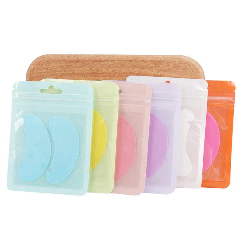 1 쌍 재사용 가능한 실리콘 속눈썹 패드 속눈썹 연장 패치 U 자형 디자인 속눈썹 리프트 젤 아이 패드 미용 메이크업 도구