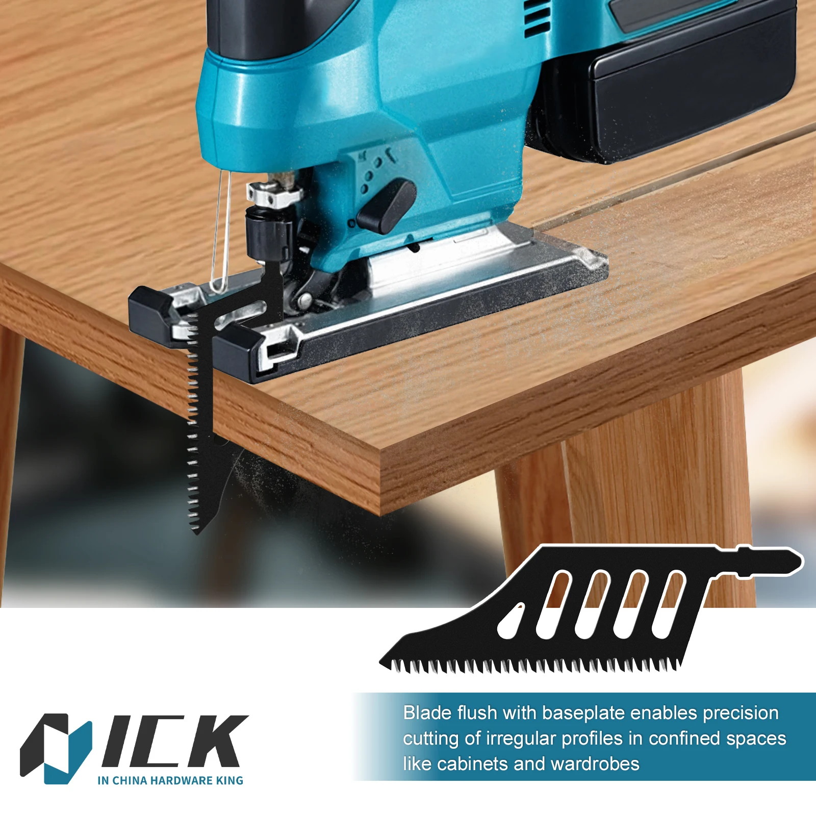 직소 블레이드 매우 긴 헤비 듀티 스크롤 톱 블레이드 T-샤크 목재 알루미늄 좁은 공간을 위한 미세 거친 치아 title=직소 블레이드 매우 긴 헤비 듀티 스크롤 톱 블레이드 T-샤크 목재 알루미늄 좁은 공간을 위한 미세 거친 치아 