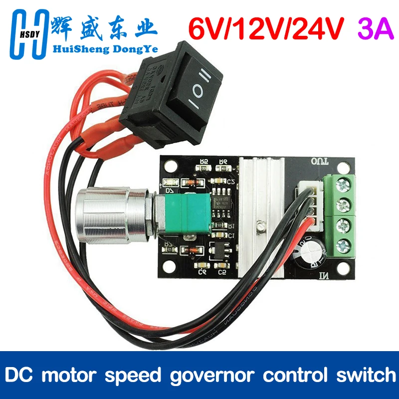 DC 6V 12V 24V 28V 3A 80W DC 모터 속도 컨트롤러 PWM 속도 조절 가능 가역 스위치 1203BB DC 모터 드라이버 반전 title=DC 6V 12V 24V 28V 3A 80W DC 모터 속도 컨트롤러 PWM 속도 조절 가능 가역 스위치 1203BB DC 모터 드라이버 반전