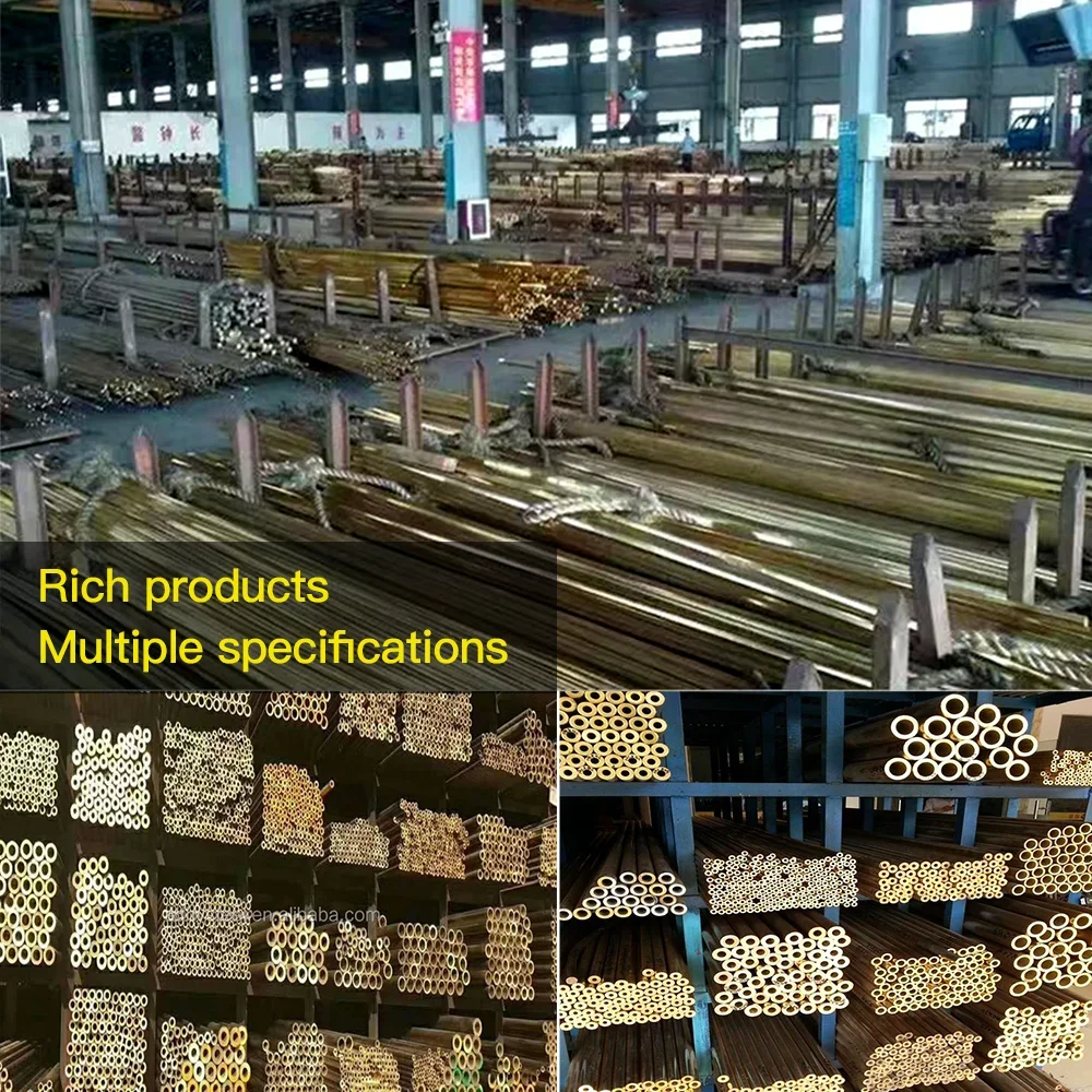 황동 튜브 OD1-7.5mm 길이 300 500mm 원형 황동 합금 파이프 직선형 작은 외경 마감 그리기 정밀한 두께 0.2-3