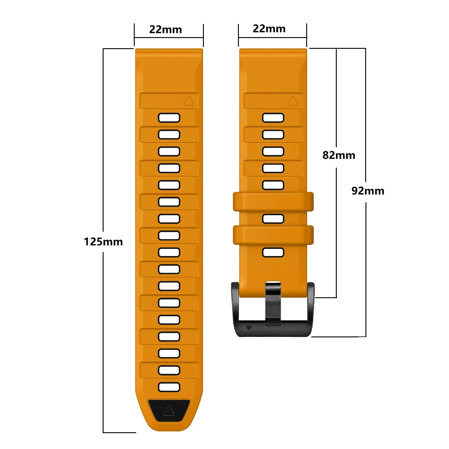 Garmin Fenix ​​E 8 7 7X 6 6X 5 5X/Epix Pro 47mm 51mm/Enduro 3 투톤 실리콘 스트랩 팔찌용 QuickFit 26mm 22mm Fenix8 밴드