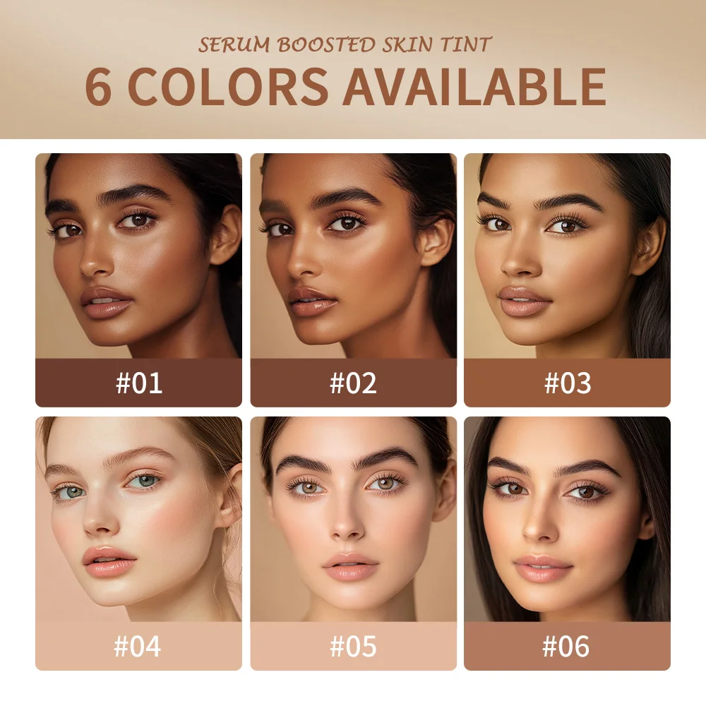 뉴 밤 세럼 부스트 스킨 틴트 실키 텍스처 모이스춰 라이징 커버리지 플럼 퍼 피부 톤을 균일하게 최고의 스틱 파운데이션 여행 메이크업