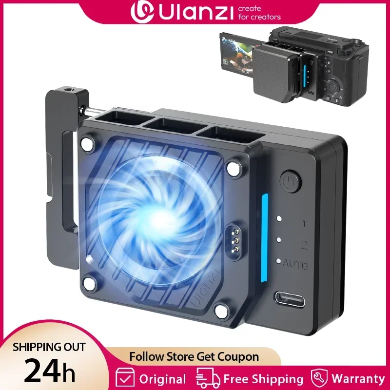 Ulanzi CU01 온도 조절 반도체 카메라 쿨러 카메라 냉각 팬 라디에이터 4K 녹화 키트 Sony Canon Nikon 용 방열판 title=Ulanzi CU01 온도 조절 반도체 카메라 쿨러 카메라 냉각 팬 라디에이터 4K 녹화 키트 Sony Canon Nikon 용 방열판 