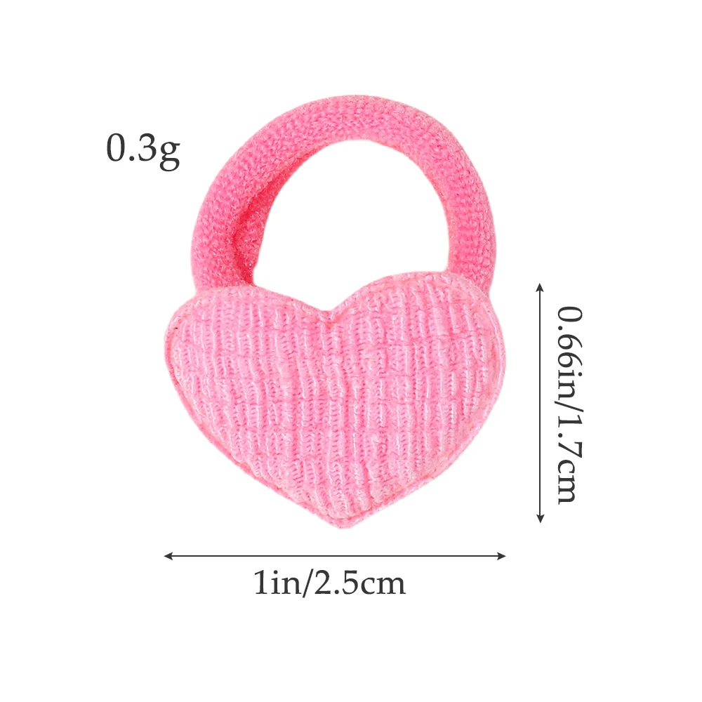 20 개/몫 어린이 탄성 헤어 밴드 소녀 고무 밴드 어린이 과자 Scrunchie 헤어 넥타이 귀여운 아기 헤어 액세서리