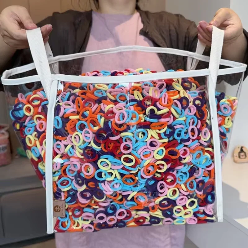 50/100Pcs 여자를위한 다채로운 기본 나일론 Ealstic 헤어 넥타이 포니 테일 잡아 Scrunchie 고무 밴드 아이 패션 헤어 액세서리 title=50/100Pcs 여자를위한 다채로운 기본 나일론 Ealstic 헤어 넥타이 포니 테일 잡아 Scrunchie 고무 밴드 아이 패션 헤어 액세서리 