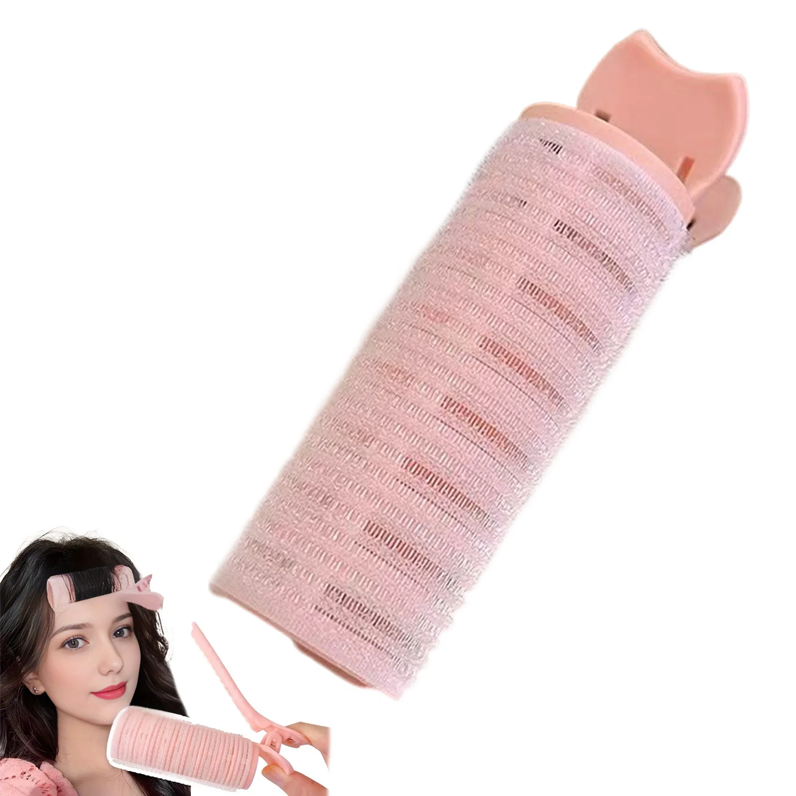 Bangs 컬링 아이언 게으른 헤어 롤러 푹신한 스타일링 클립 에어 오버 나이트 컬링 무열 경기자 DIY 헤어 스타일링 액세서리