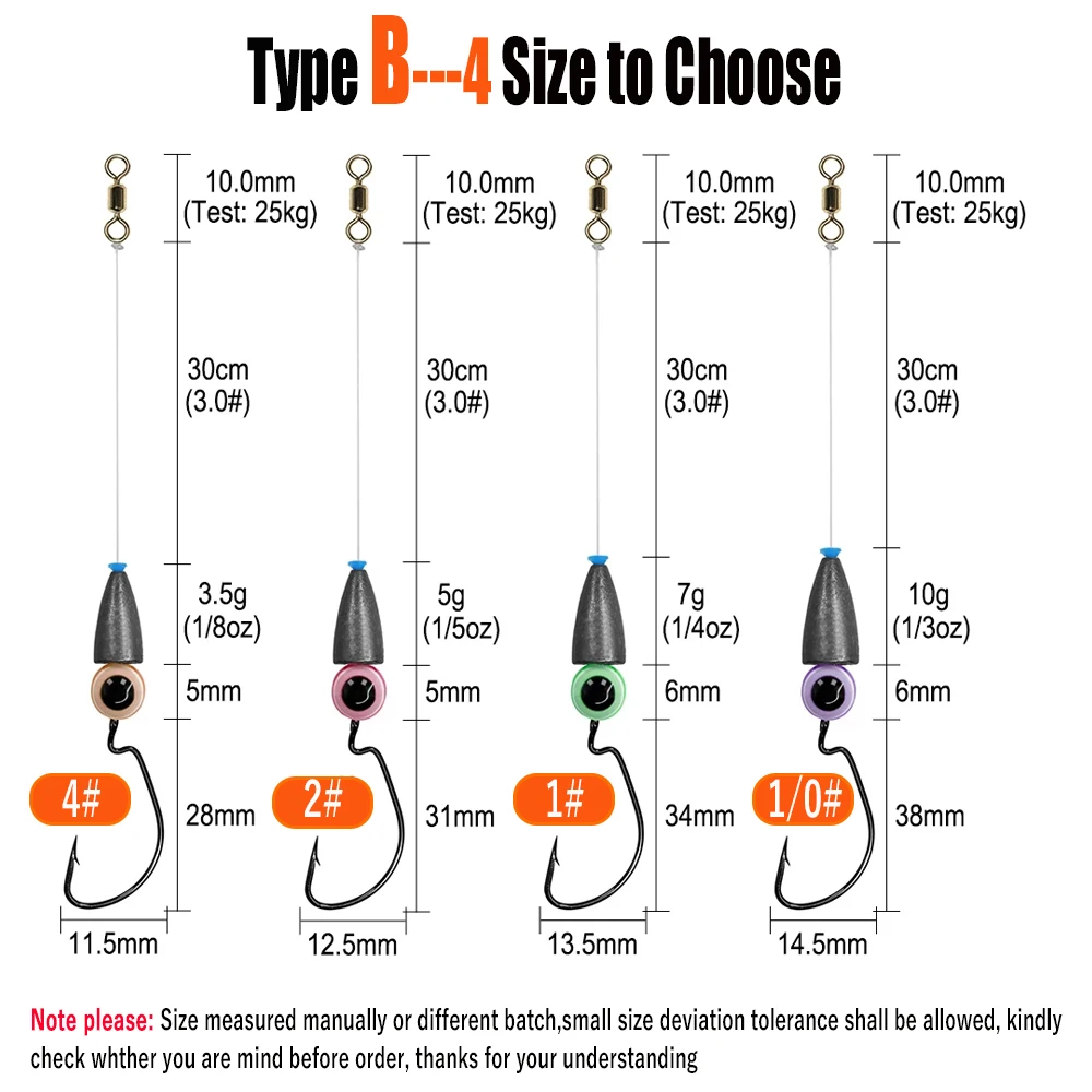 베이스 낚시를위한 5 개/몫 텍사스 리그 세트 캐롤라이나 리그 키트 낚시 태클 Fishhooks 잉어 낚시 헤어 리그 준비 Boilie 미끼