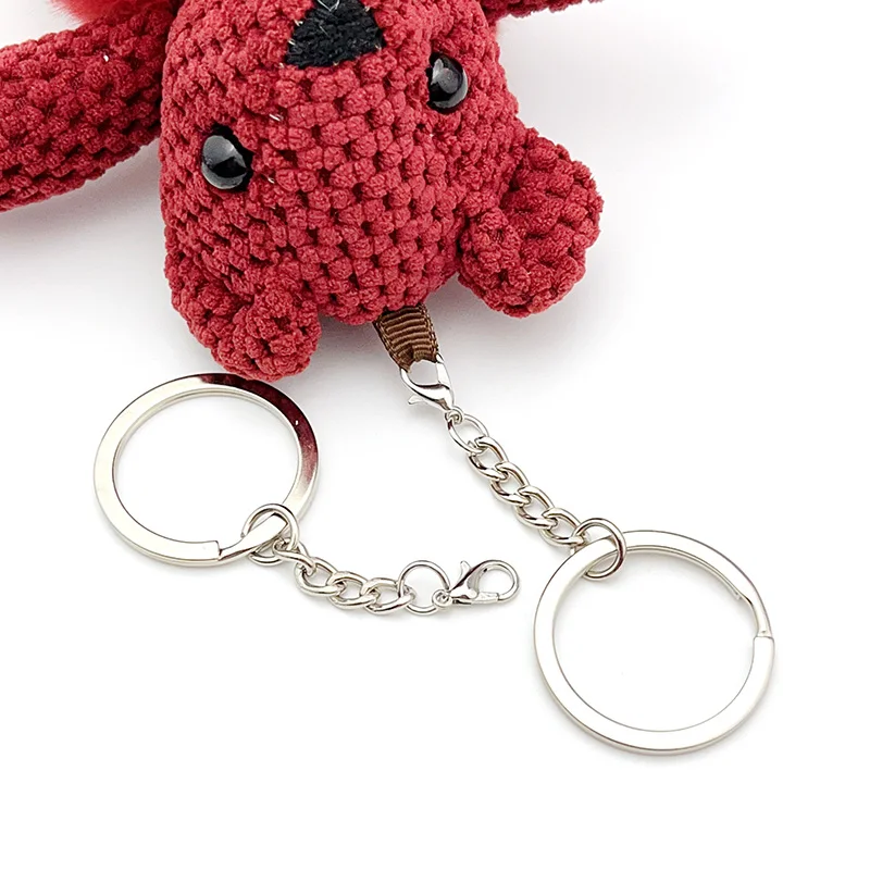 10-20Pcs 열쇠 고리 열쇠 고리 30mm 라운드 플랫 와이어 오픈 링 금속 열쇠 고리 DIY 쥬얼리 장난감 펜던트 만들기 도매 발견